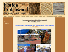 Tablet Screenshot of floridacrotchwood.com